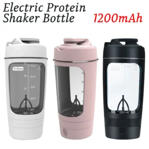 630ML Electric Protein Powder Mixing Cup Rechargeable Milk Coffee Blender Kettle Made with Tritan Self Stirring Mug for Gym
